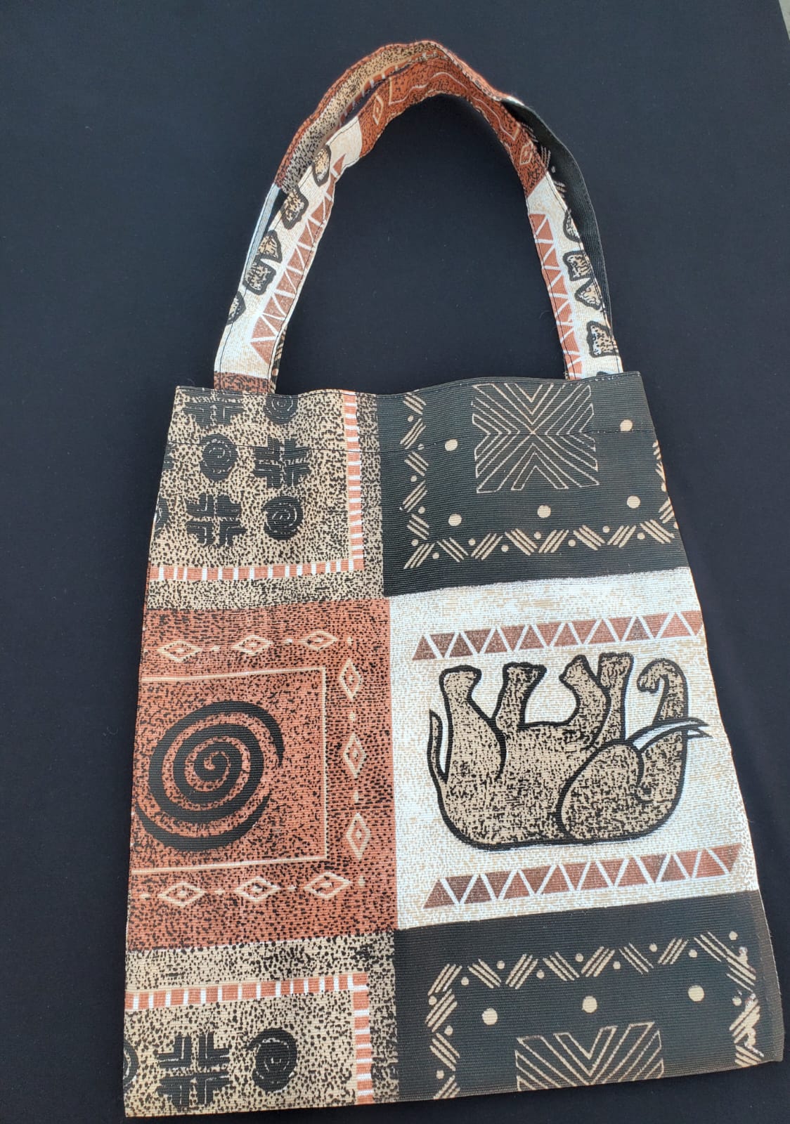 African print tote bags